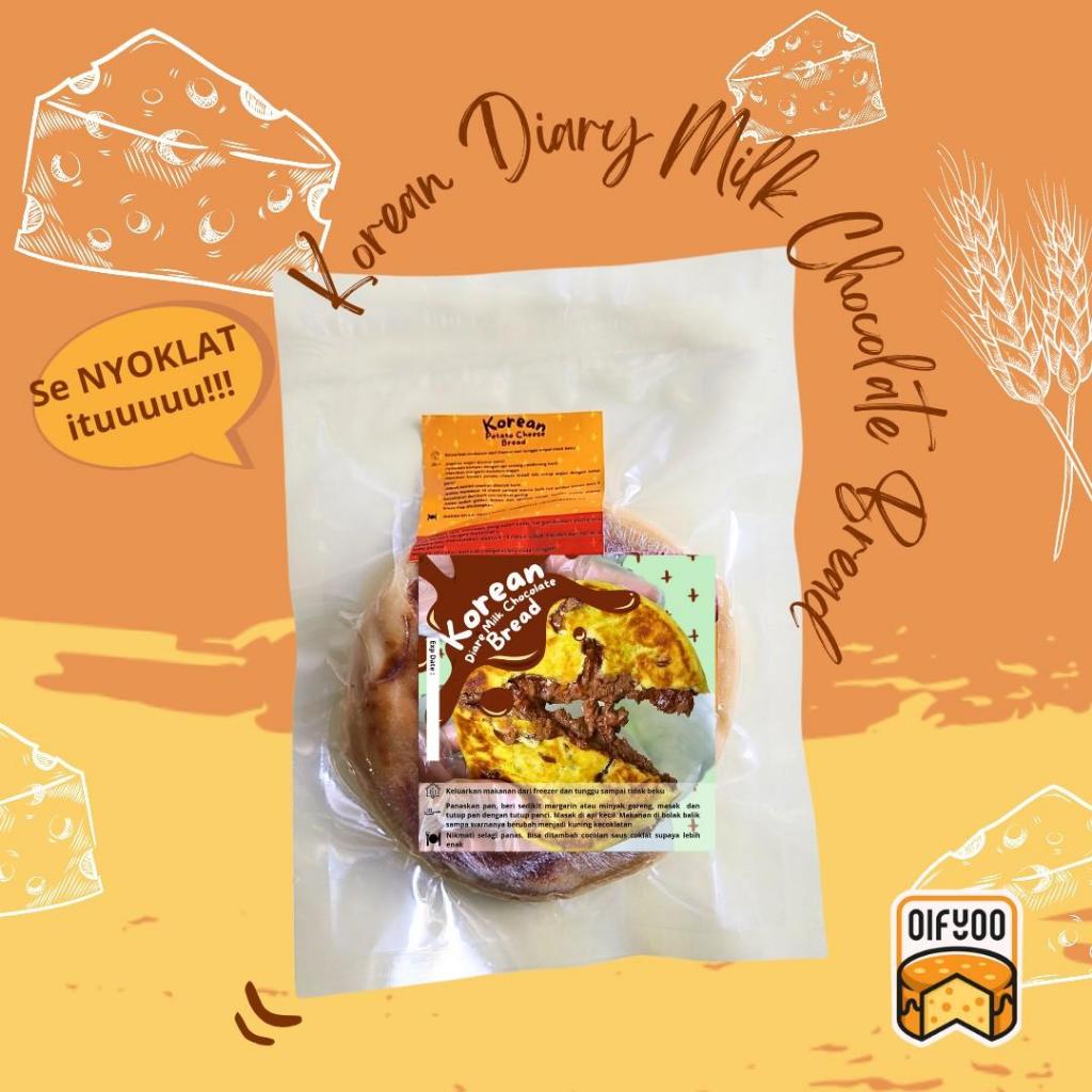 

KOREAN DAIRY MILK CHOCOLATE BREAD