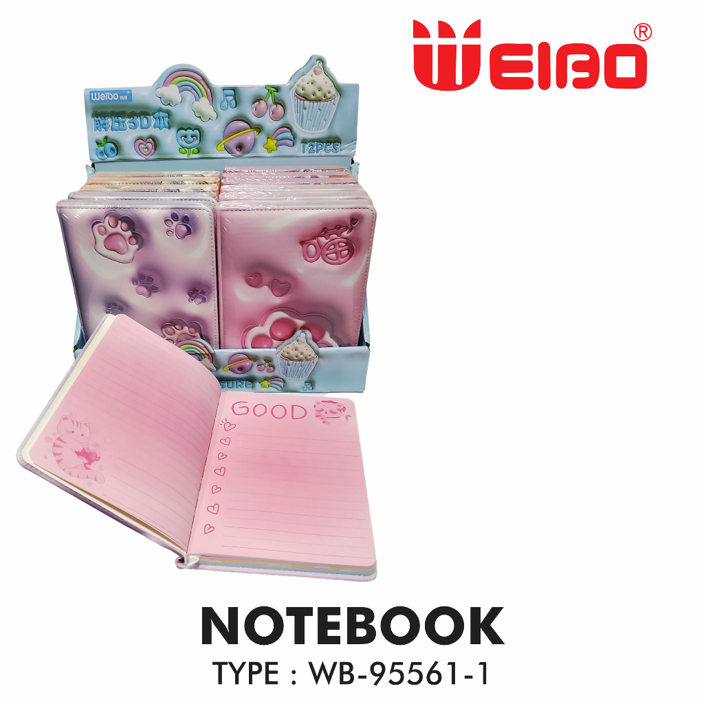 

FYM Weibo Notebook Type WB-95561 96 Lembar