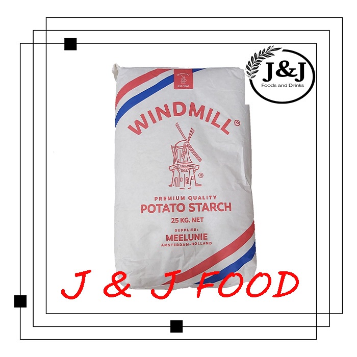 

Windmill Potato Starch 25kg / Tepung Sang Fen 25kg ( KURIR REGULER )
