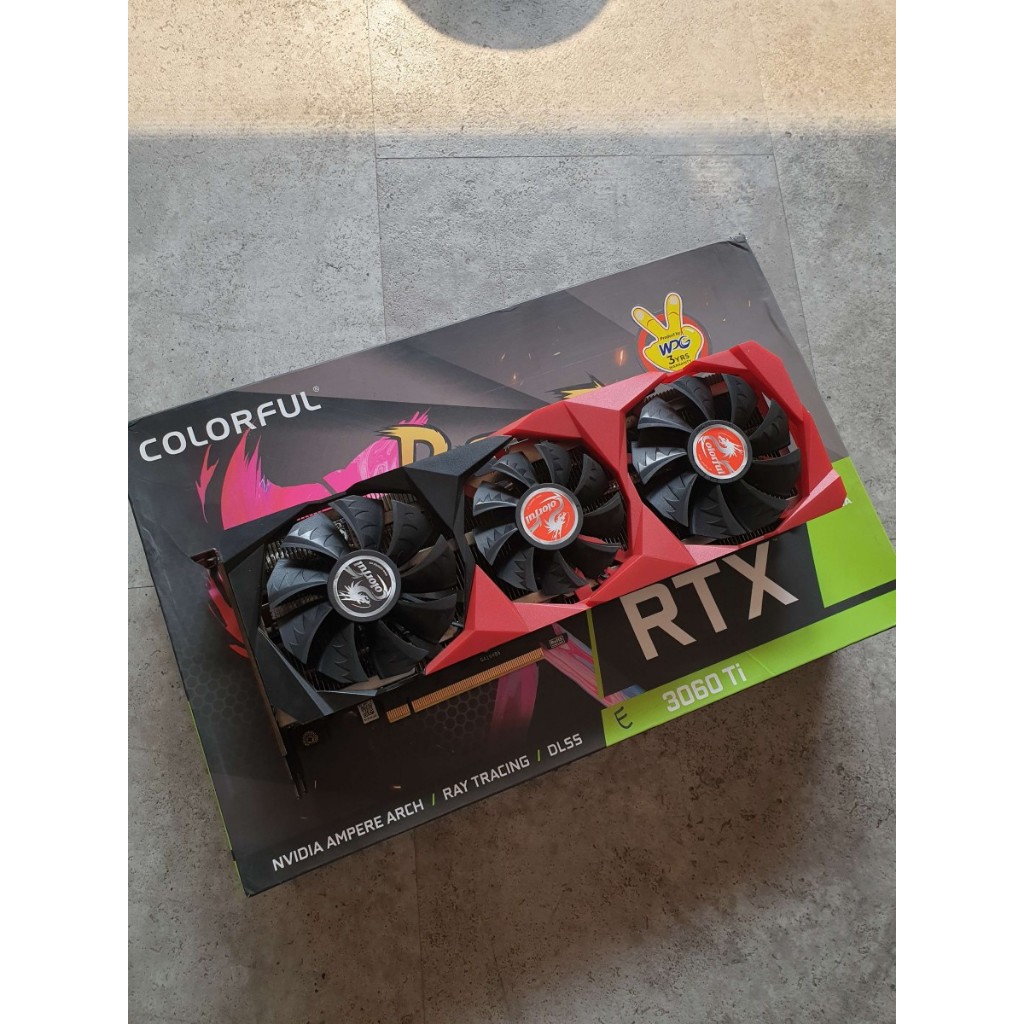 COLORFUL GEFORCE RTX 3060 Ti NB-V 8GB DDR6 256BIT NVIDIA VGA / RTX 3060Ti