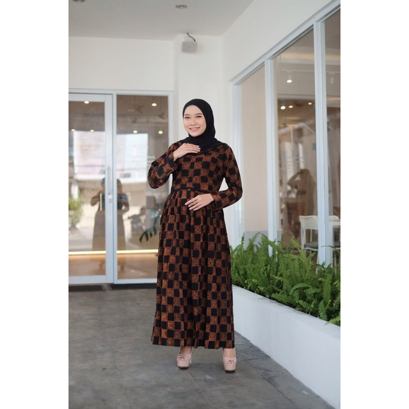 Longdress Batik Ceria | Batik Pekalongan