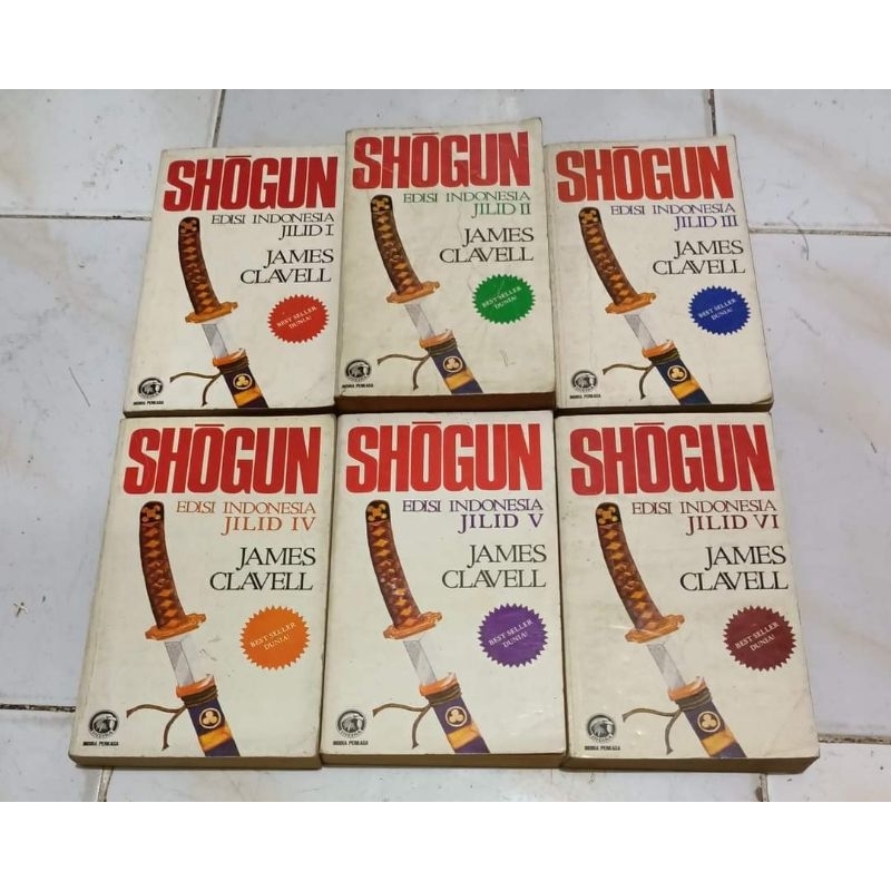 NOVEL SHOGUN   _ JAMES CLAVELL