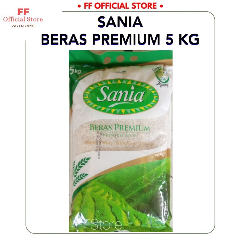 

(INSTANT) SANIA Beras Premium Kemasan 5 KG