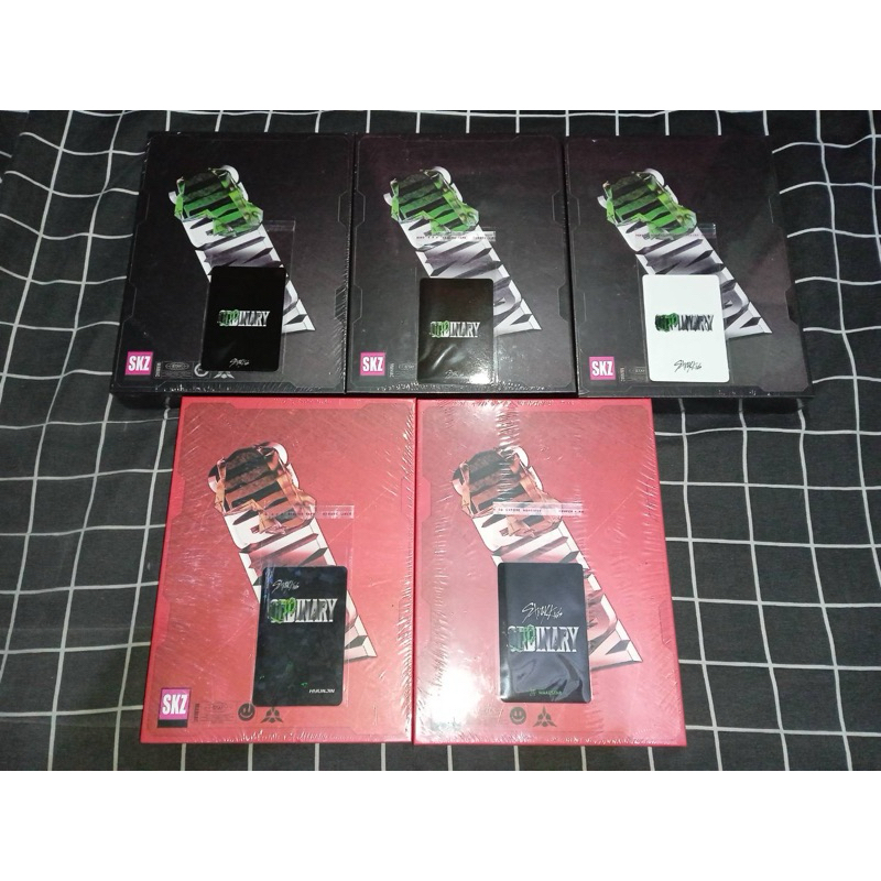 [READY STOCK] STRAY KIDS ODDINARY ALBUM DENGAN POB MUSICPLANT SOUNDWAVE MAKESTAR SEALED FULLSET NEW 