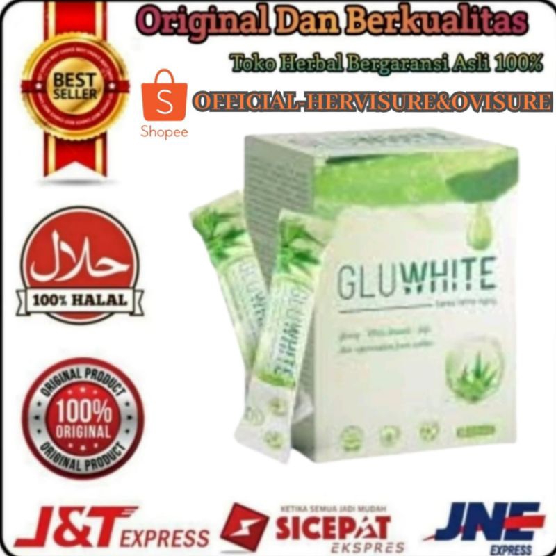GLUWHITE COLLAGEN DRINK IMPORT AS ORIGINAL  PEMUTIH BADAN / WAJAH