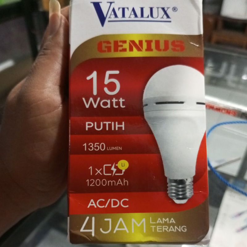 Lampu emergency LED 15 watt