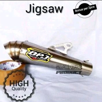 selincer knalpot dpj jigsaw sarteng diameter 50mm