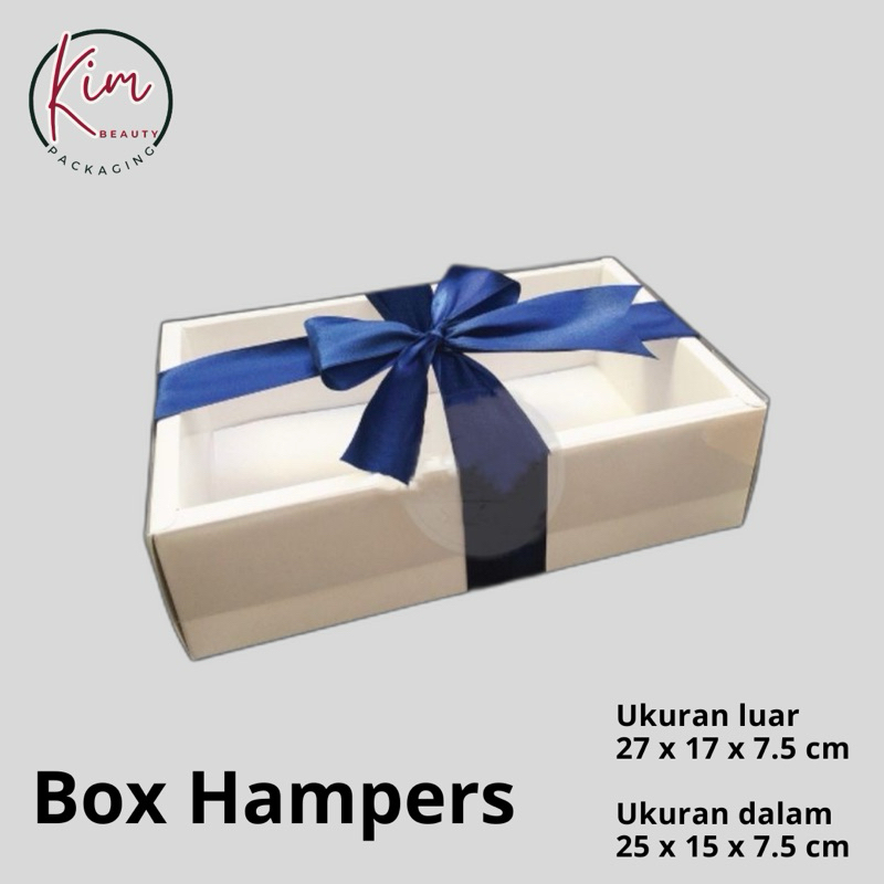 

KIM Beauty Pack - Box kue kering box DW hampers souvenir box hampers lebaran natal birthday wedding
