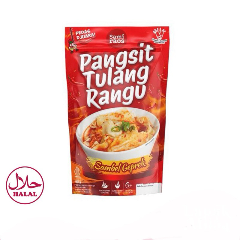 

SAMIRAOS Pangsit Tulang Rangu Sambel Geprek