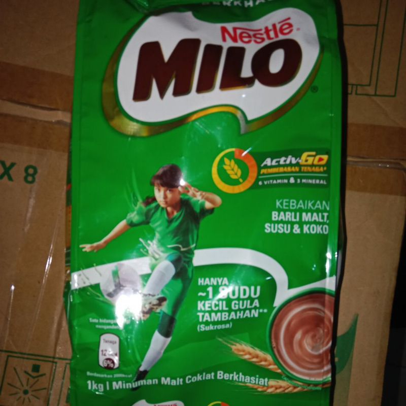 

Milo 1kg 1dus