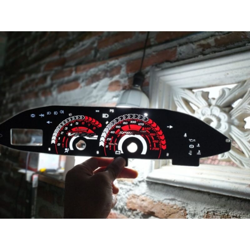 papan Speedometer custom vios gen 2