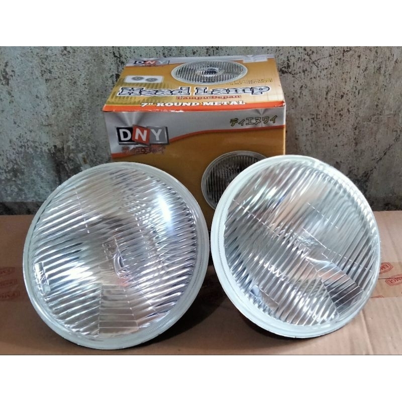 LAMPUDEPANBULET 7 IN/LAMPU H 4 BULAT 7 IN/H 4 BULAT 7 IN/HEDLAMP 7 IN BULAT/SEALBEAMBULAT7IN/BATOK L