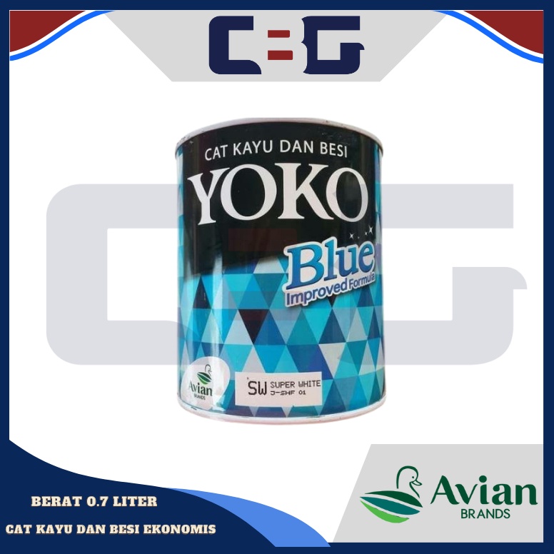 

CAT MINYAK YOKO BLUE BY AVIAN PAINTS ART E5U6