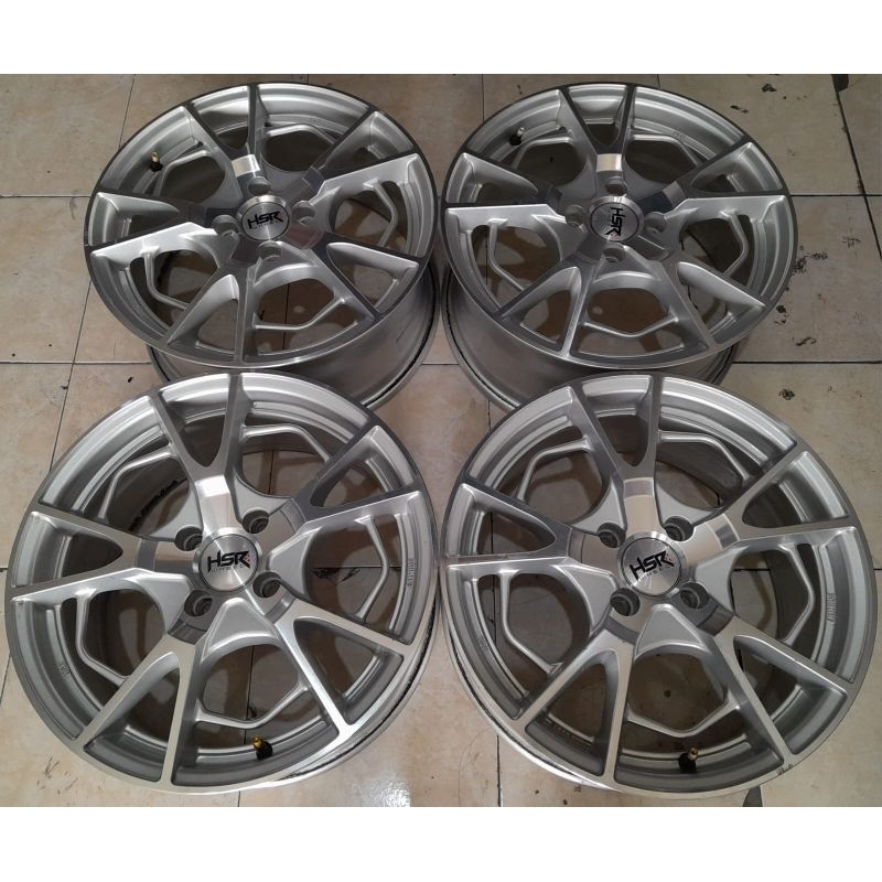 VELG SECOND HSR EXIMIUS R16X7 PCD 4X100 ET42 VELG ONLY