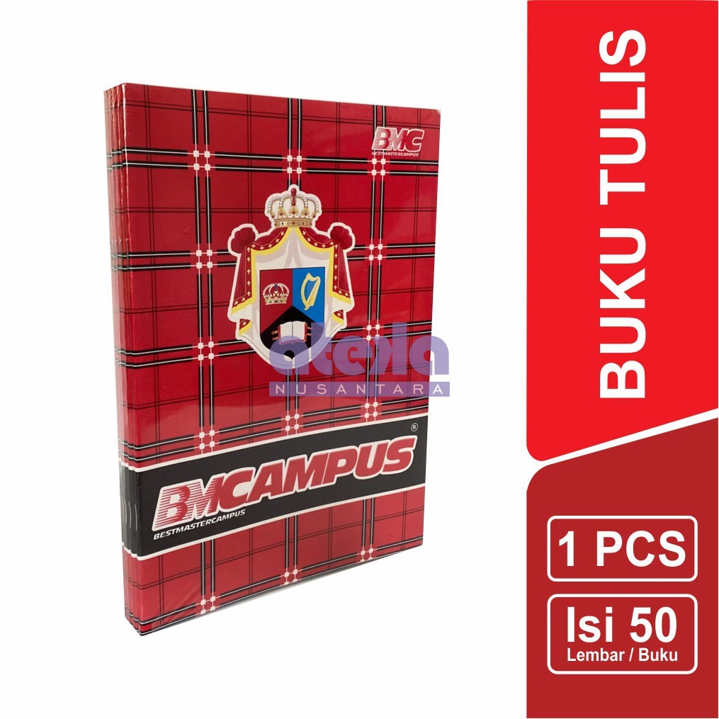 

BMC Campus Buku Tulis 50 Lembar - Satuan / 1 pcs