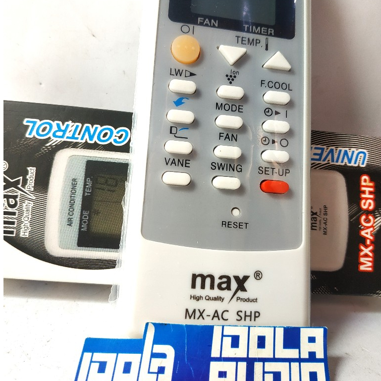 REMOTE AC SHARP UNIVERSAL | Remote AC Multi Sharp