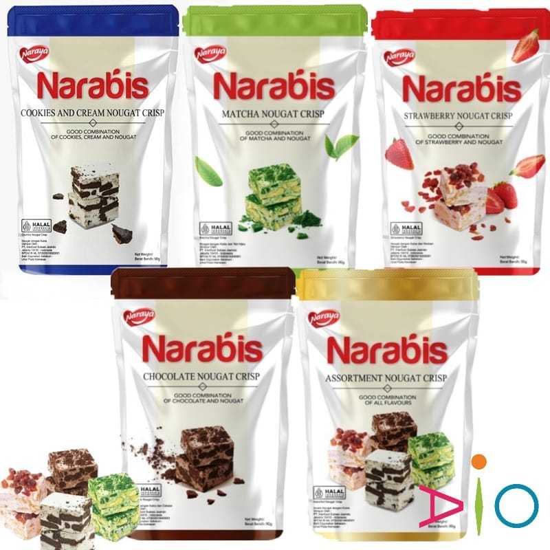 

NARAYA Narabis Nougat Crisp 90g