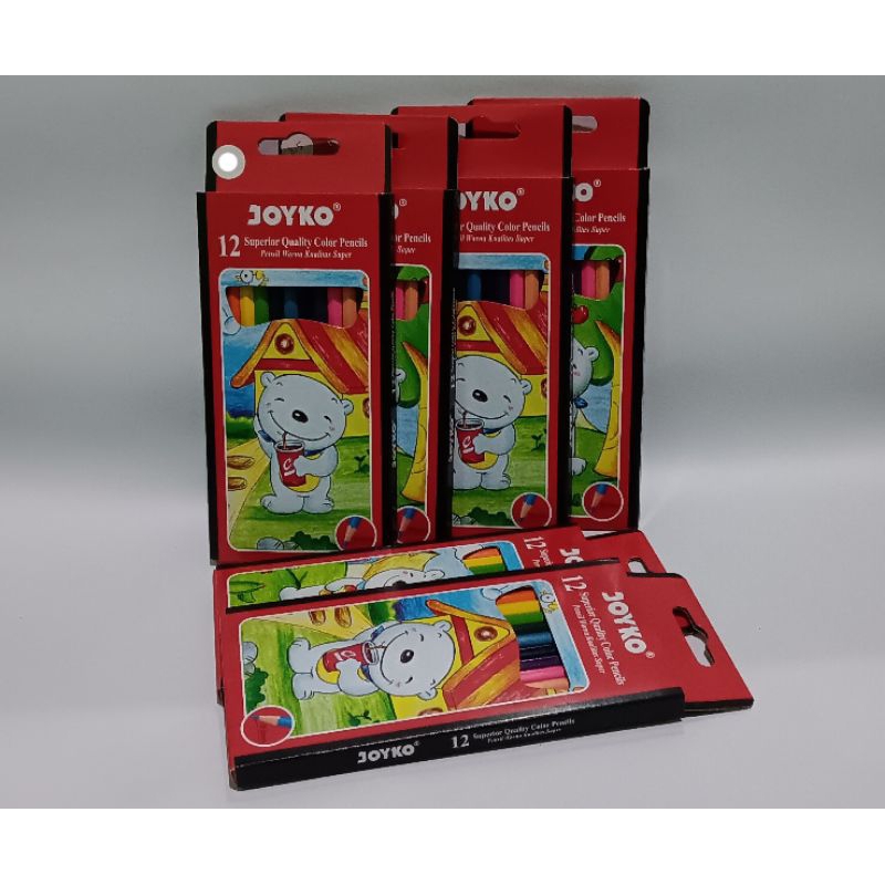 

Pensil Warna JOYKO/12 Superior Quality Color Pensil/CP-12 PB