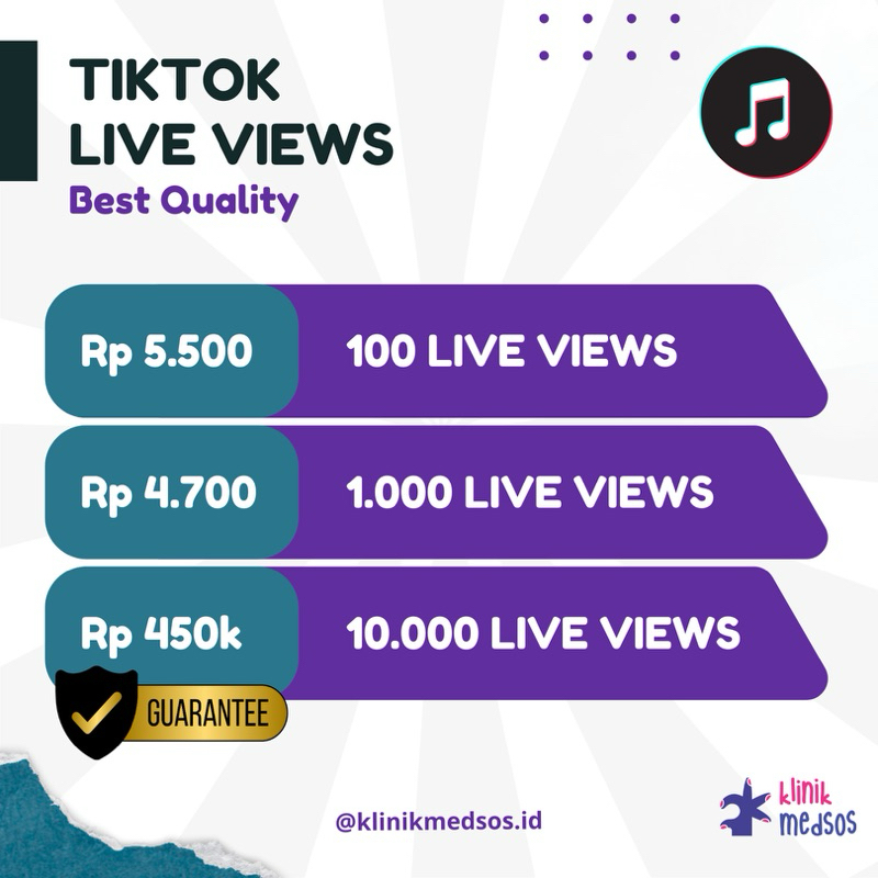 Tiktok Live Views Boosting FYP - Sosial Media Optimization