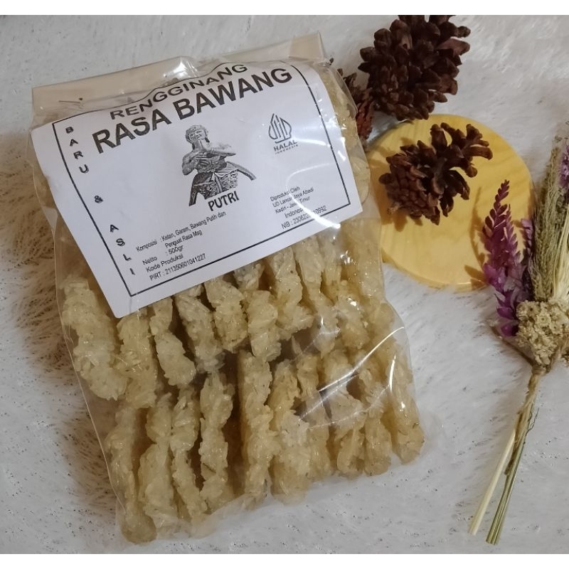 

500 gr RENGGINANG RASA BAWANG ASLI KETAN