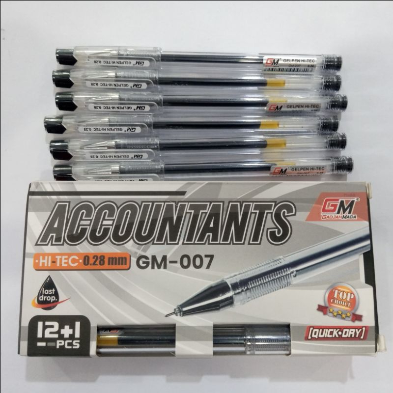 

BOLPOIN HI-TEC 0,28MM ACCOUNTANTS, BOLPEN HI-TEC GM HITAM