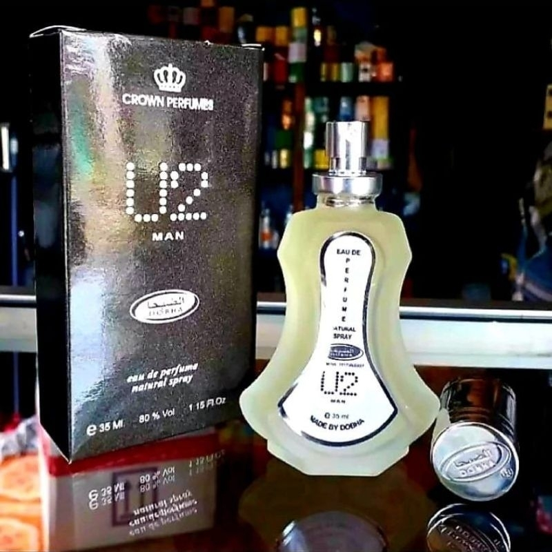 Parfum Dobha Spray 35ml Aroma U2 Man 100% Original