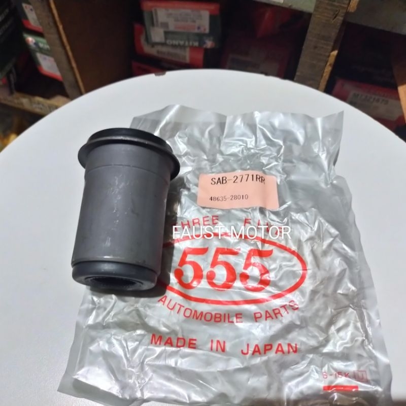 BUSHING UPPER ARM/ BOS SAYAP ATAS BESAR (BIG) KIJANG SUPER/ KAPSUL/ 5K/ 7K/ 2L ORIGINAL 555 JEPANG