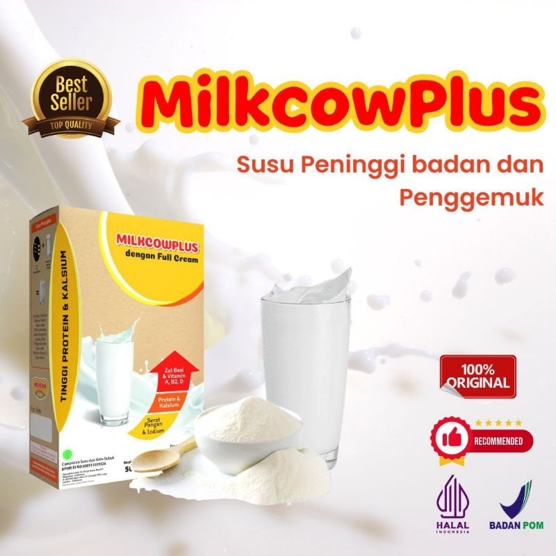 

MILKCOW PLUS Susu Sapi penggemuk dan peninggi badan