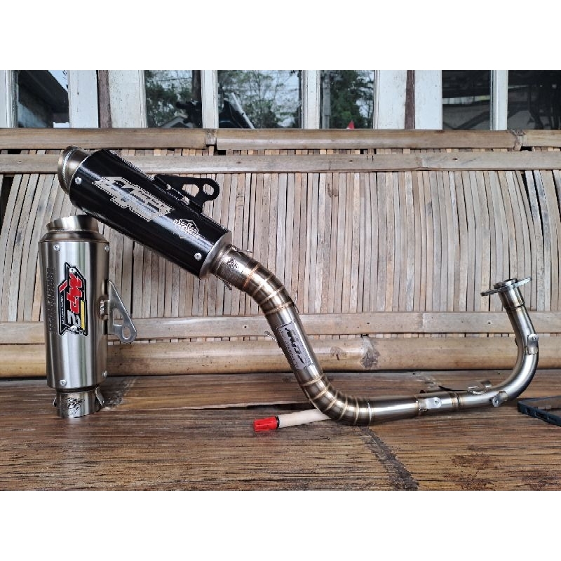 knalpot beat 115 tune up mp2 muffler type sr2 black