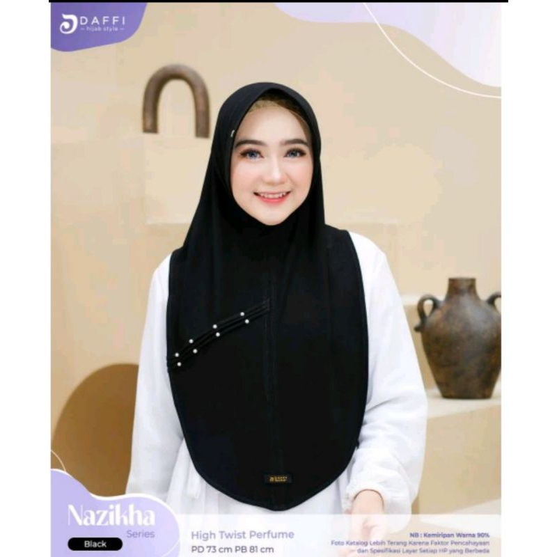 daffi hijab,nazikha series,hijab murah,daffi ori