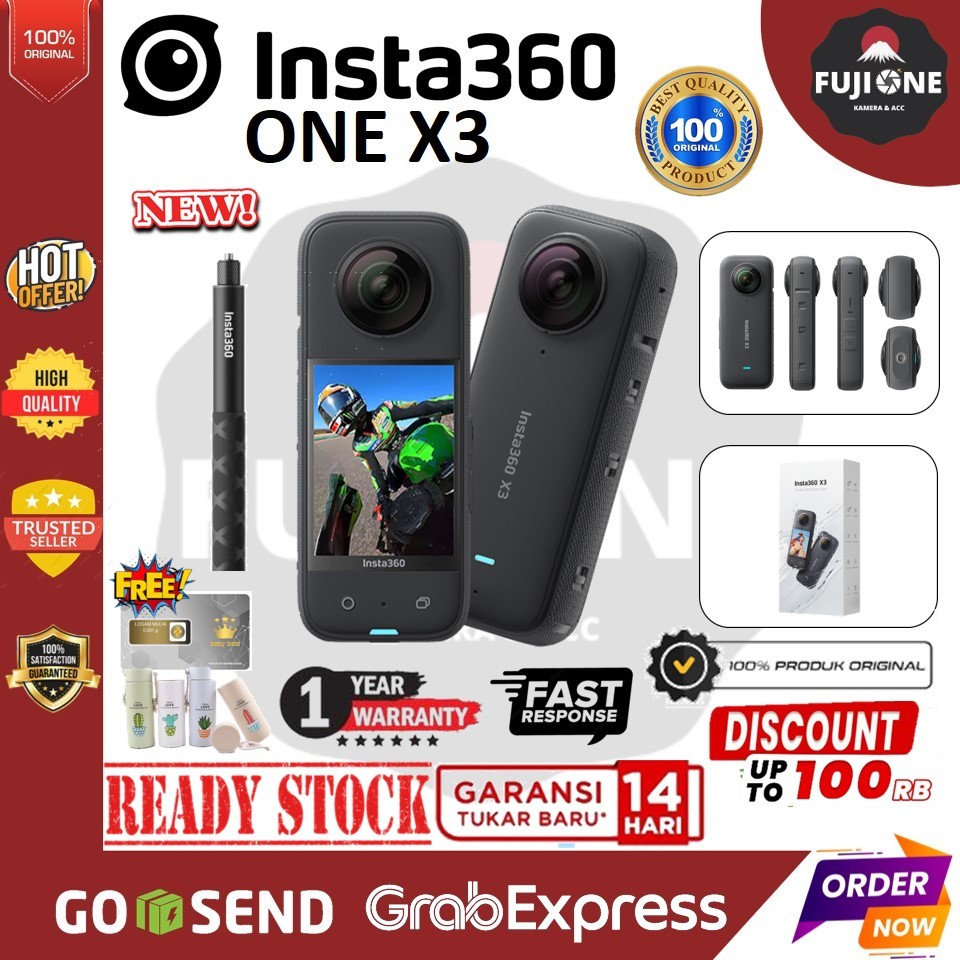 Insta360 ONE X3 360 Action Camera Insta 360 ONE X 3 Original