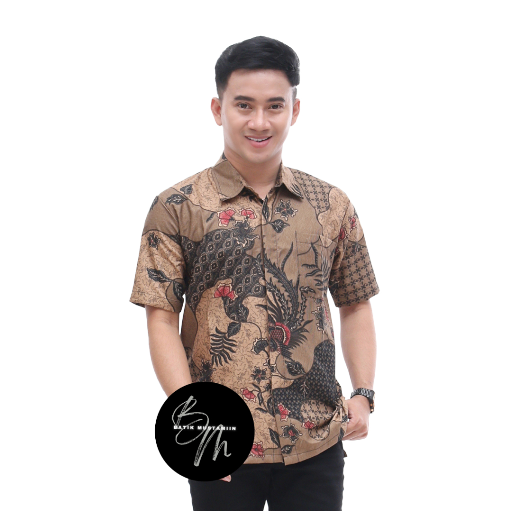 Baju batik pria bisa seragam keluarga untuk acara hajatan terkini outfit kantor 2024