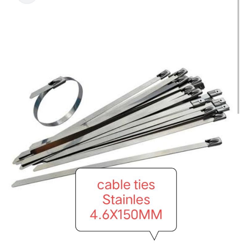 4.6* 150 stainless steel kabel ties/cable ties/kabel ties/dasi kabel