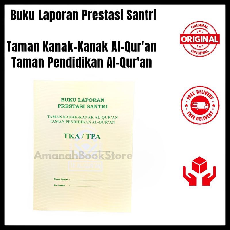 Buku Raport TkA/TPA Kuning
