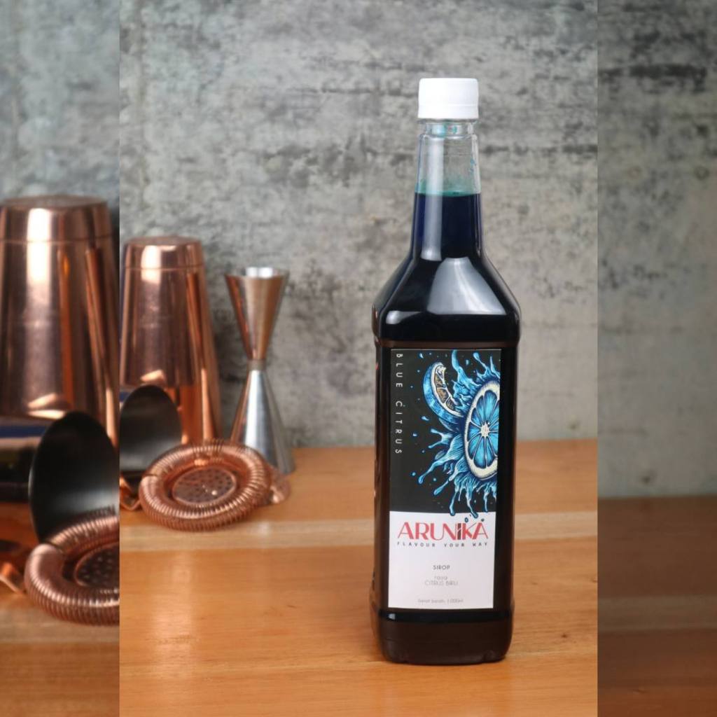 

Arunika Blue Citrus Syrup 1000ml