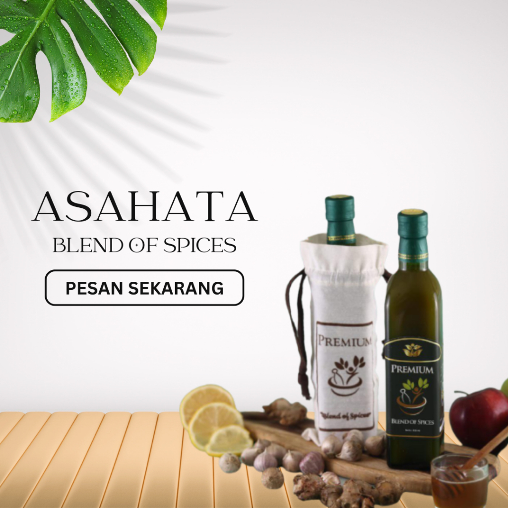 

Asahata Blend Of Spices/Jus Herbal Premium/Ramuan Rempah Tradisional/Membangkitkan Imunitas