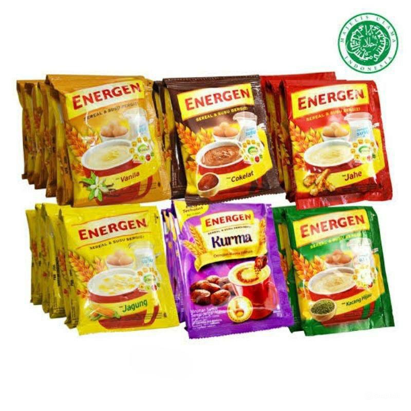 

ENERGEN SUSU SEREAL ANEKA RASA 10 SACHET 35g