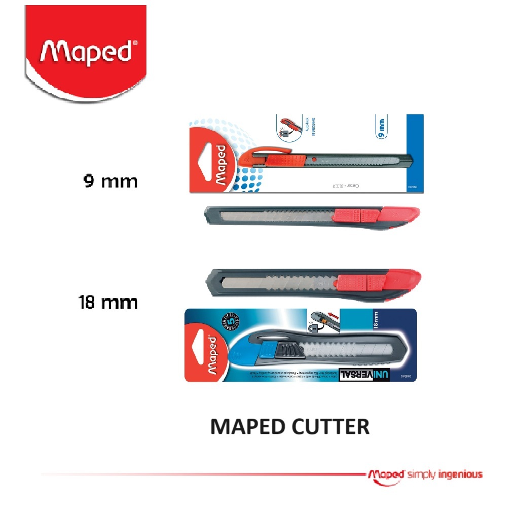 

Maped Cutter 9 mm & 18 mm