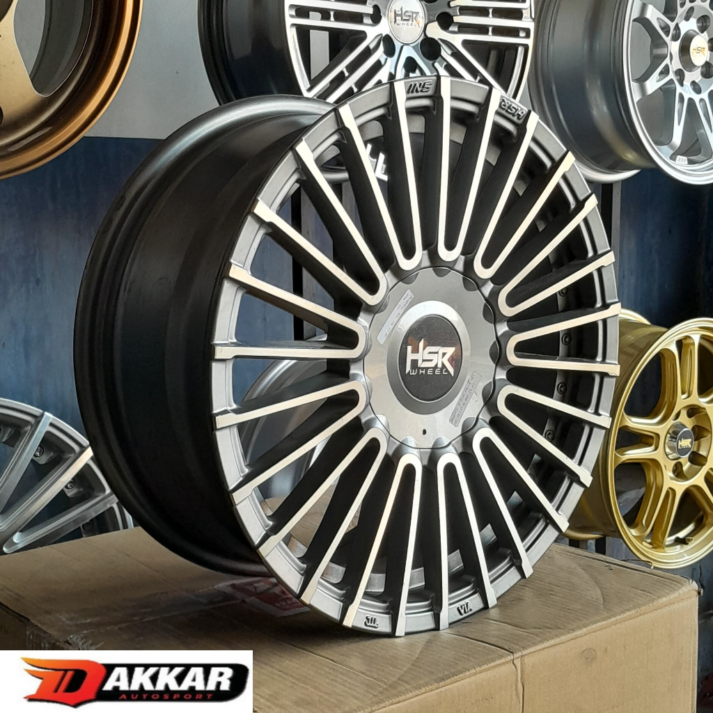 Pelek Mobil Ring 16 HSR Amarasi Velg Racing R16 Ignis Swift Agya Brio Satya