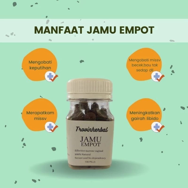 Empot ayam super sari rapet Miss V ampuh wangi perawan BPOM jamu Madura asli pil virgin