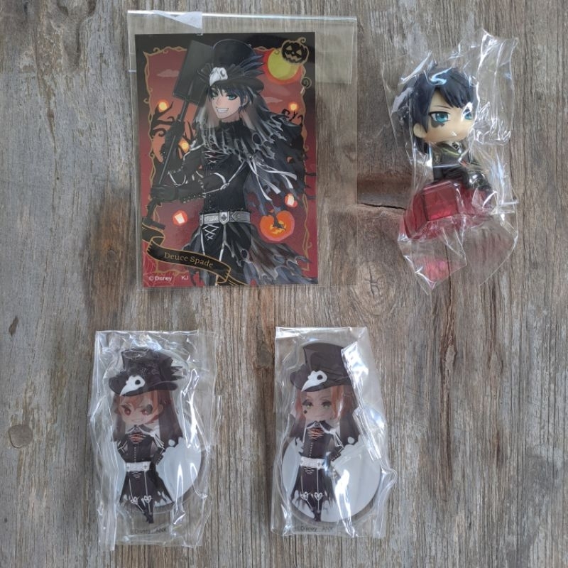 [READY] TWISTED WONDERLAND Perintilan Heartslabyul Ace Trappola Deuce Spade Cater Diamond