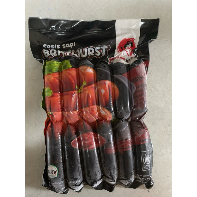 

Ayoma Sosis Sapi Bratwurst isi 12pcs (kemasan baru)