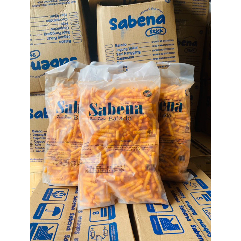 

SABENA STIK BALADO KEJU KAPUCINO COCOPANDAN SAPI PANGGANG JAGUNG BAKAR 360gr