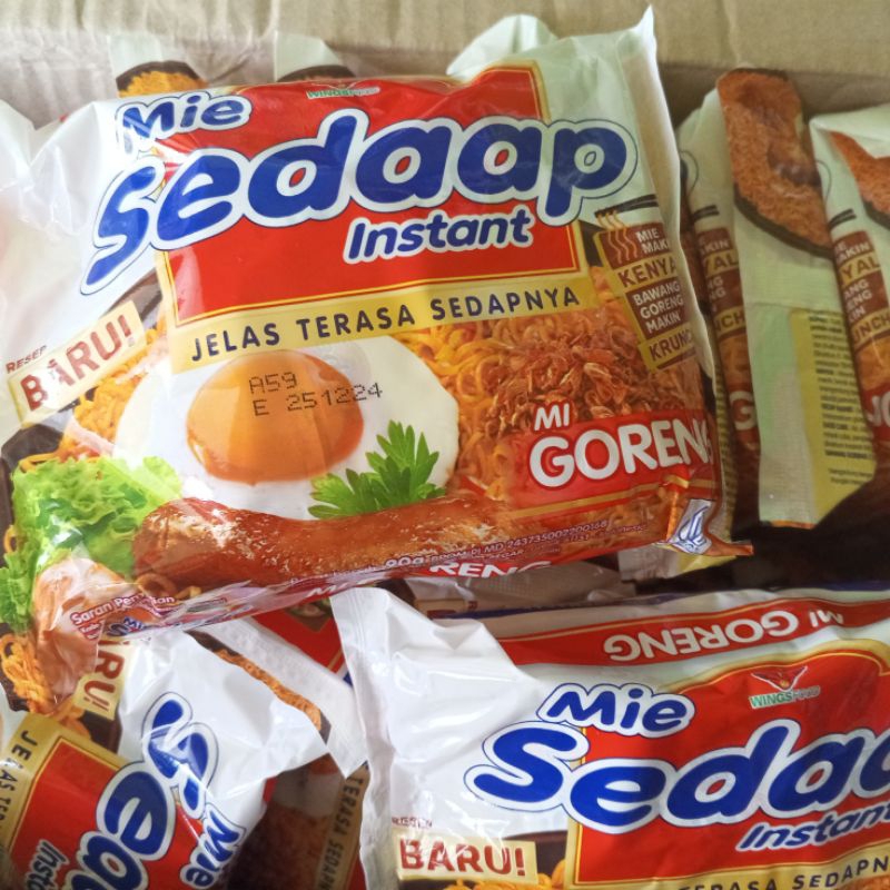 

MIE INSTANT / MIE SEDAP MIE GORENG 90 GR