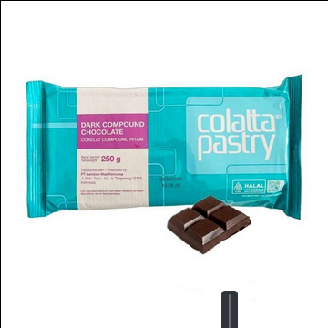 

Dark Coklat Colatta Pastry - 250 gram