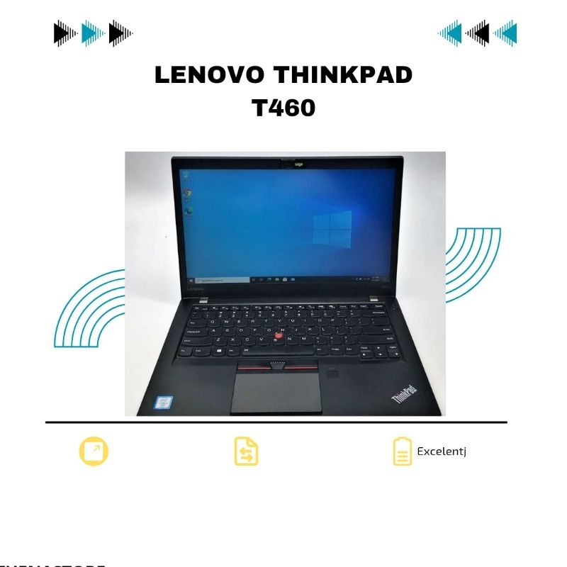 Laptop Lenovo T460s Core i5 gen 8 Ram 8GB SSD 256GB