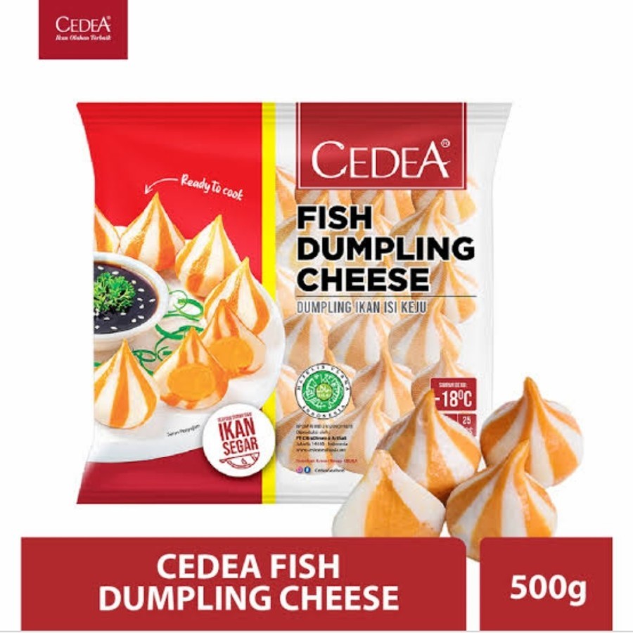 

Cedea fish dumpling cheese 500 gram dumpling keju