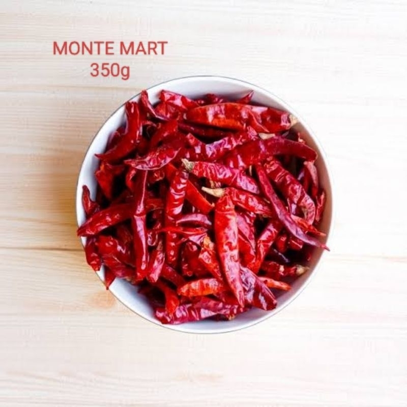 

CABE MERAH KERING TEJA 350g