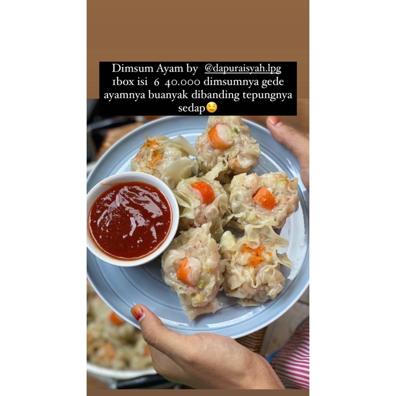 

DIMSUM AYAM BY DAPUR AISYAH