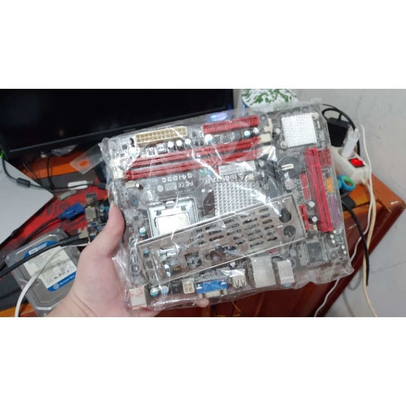 Paketan LGA775 Core2Duo E8500 + G41 Biostar